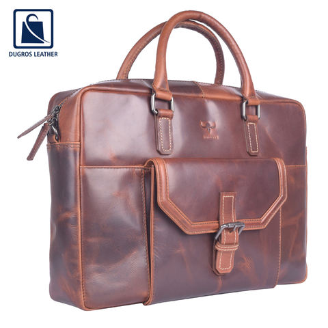 Genuine leather office on sale bags